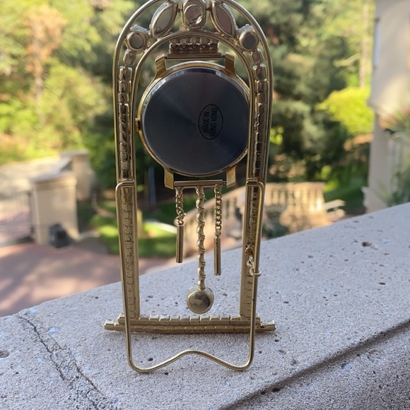 Vintage Crystal Clock Rose standing jewelry vintage crystals ladies - Picture 7 of 10